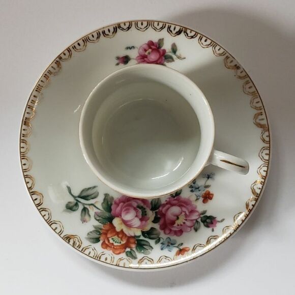 S.G.K. China Cup and Saucer Made in Occupied Japan - Picture 2 of 13